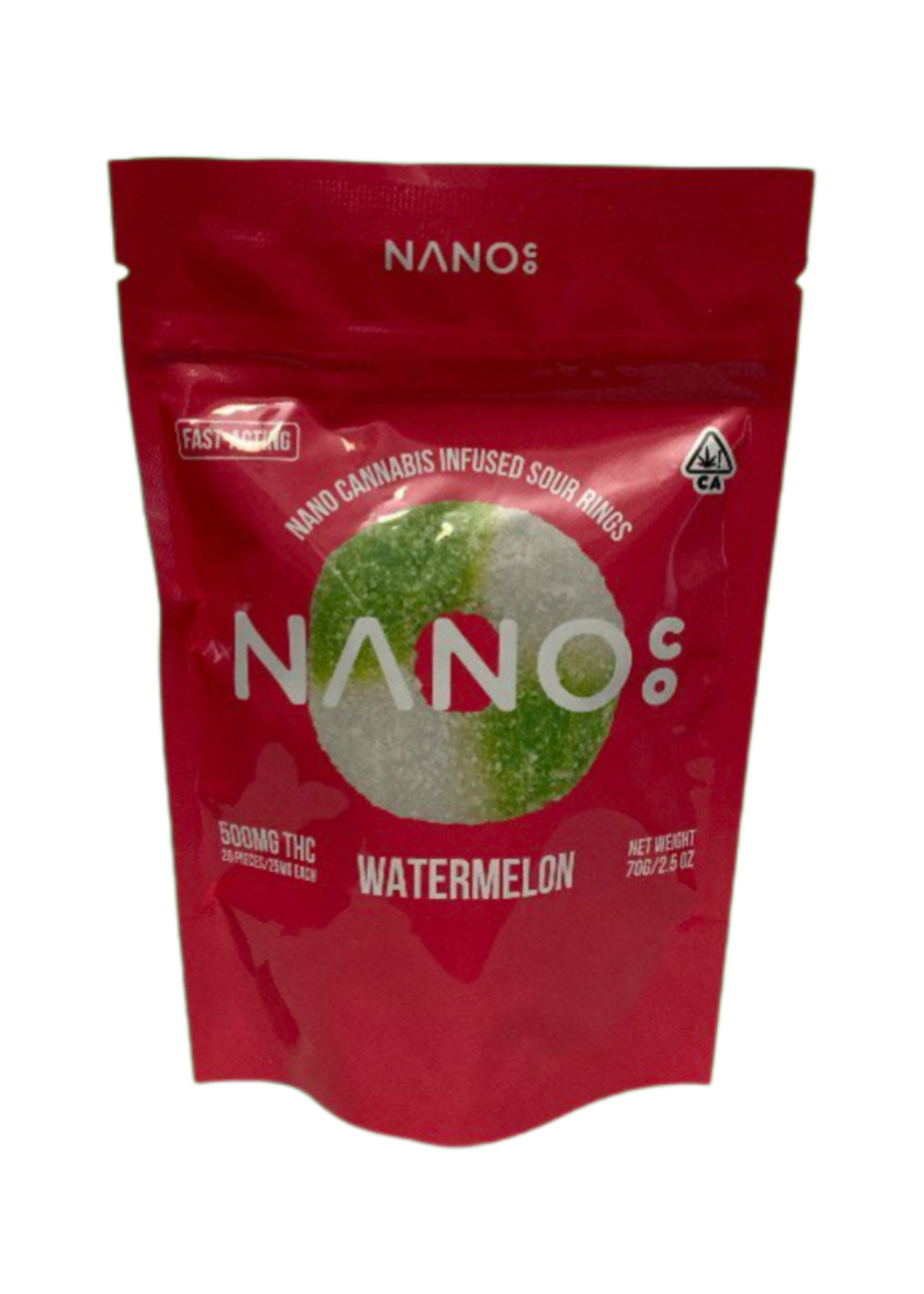 Nano: THC Infused Sour Rings 500MG