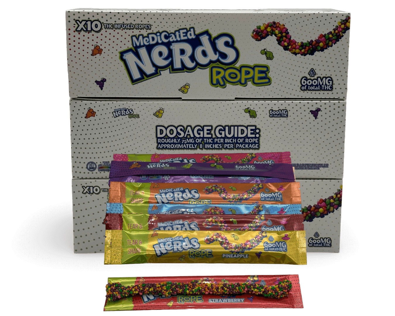 MeDiCatEd: Nerd Ropes 600MG