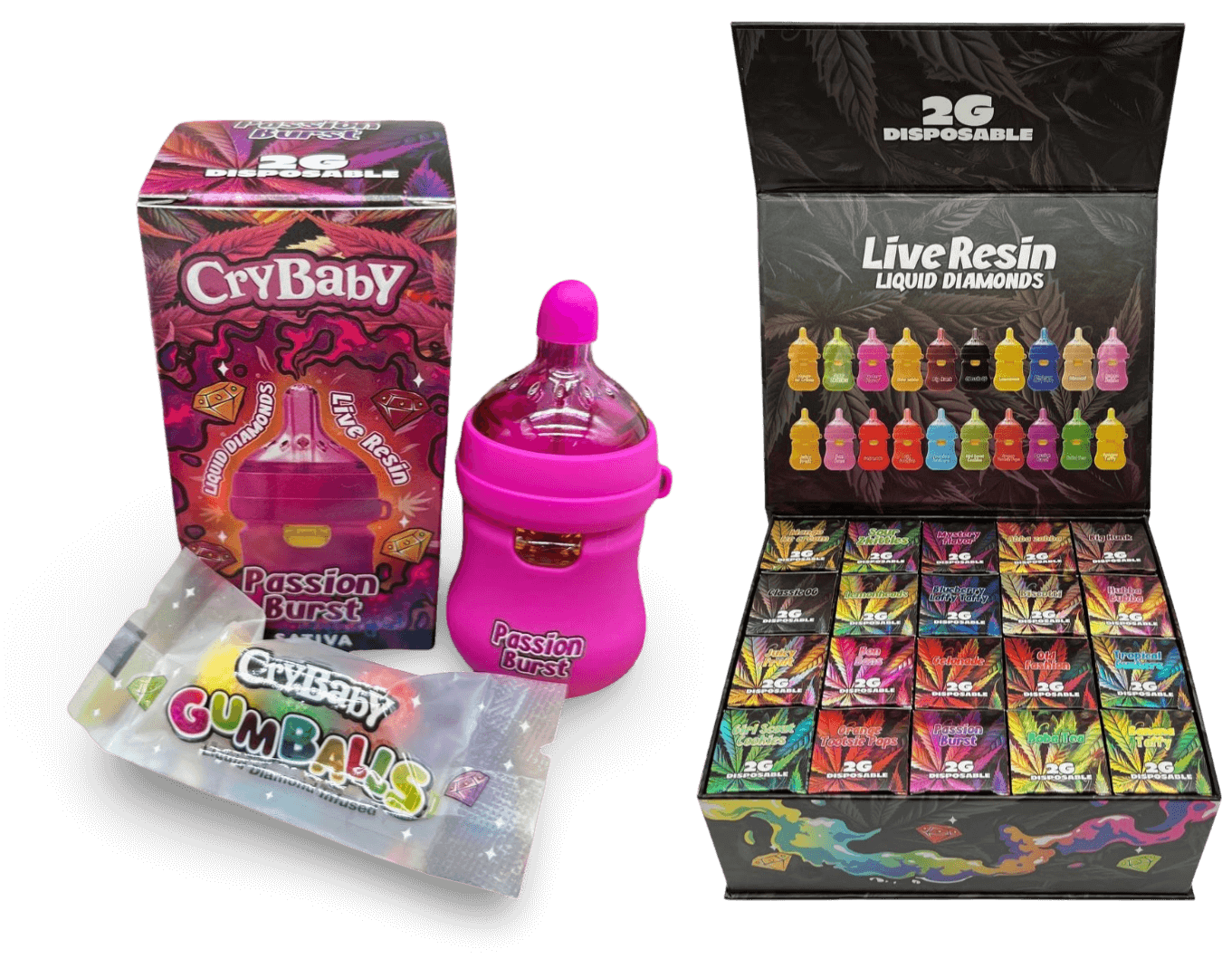 CryBaby 2G: Live Resin + Liquid Diamond